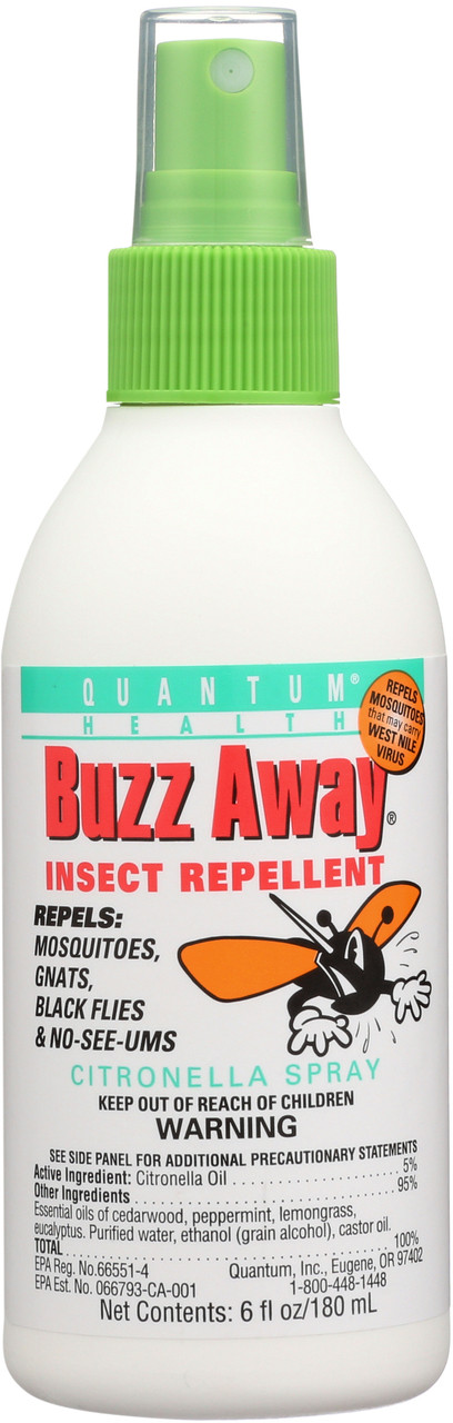 Buzz Away Insect Repellent Natural Insect Repellent