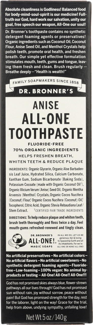 Toothpaste Anise