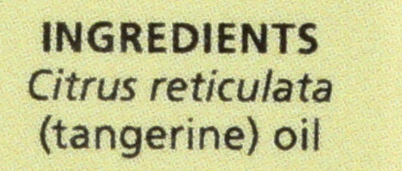 Tangerine Essential Oil Tangerine 0.5 Fl oz 15 Ml