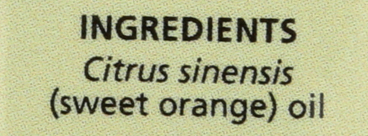 Orange, Sweet, Essential Oil Sweet Orange 0.5 Fl oz 15 Ml