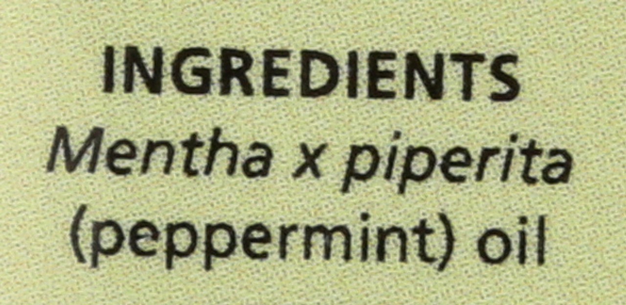 Peppermint, Natural, Essential Oil Peppermint 0.5 Fl oz 15 Ml