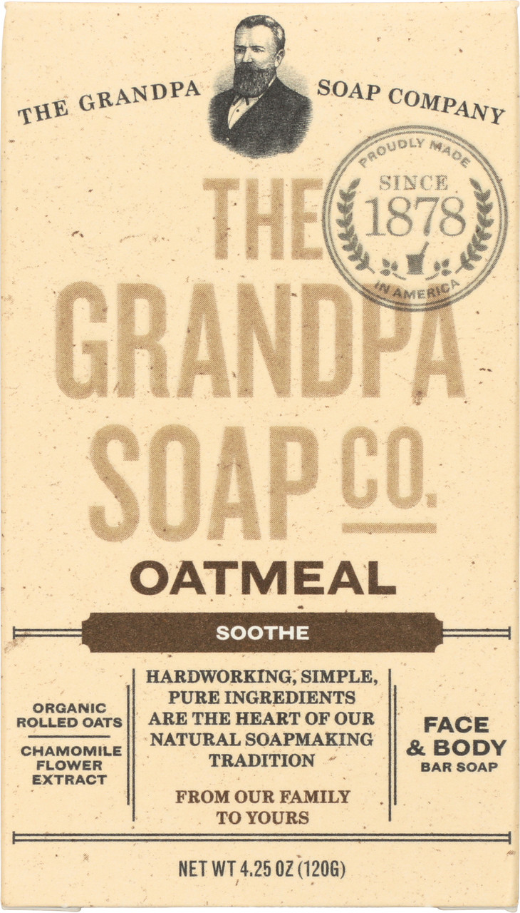 Face & Body Bar Soap Oatmeal