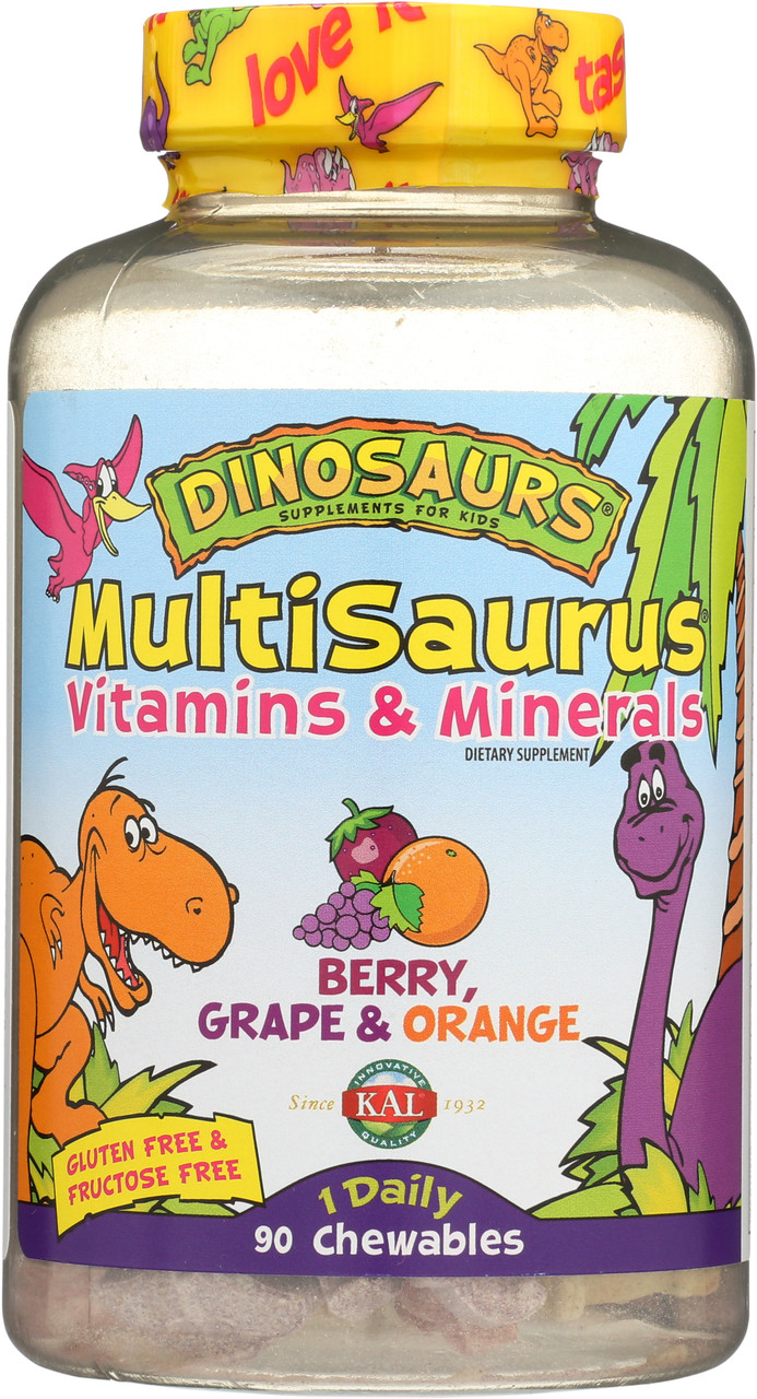 Multisaurus Berry, Grape & Orange 90 Chewables