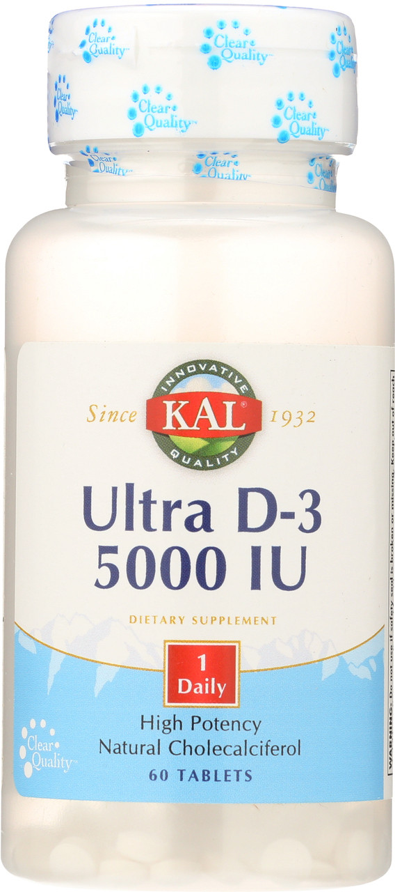 Ultra D-3 5000 IU 5000 IU 60 Tablet