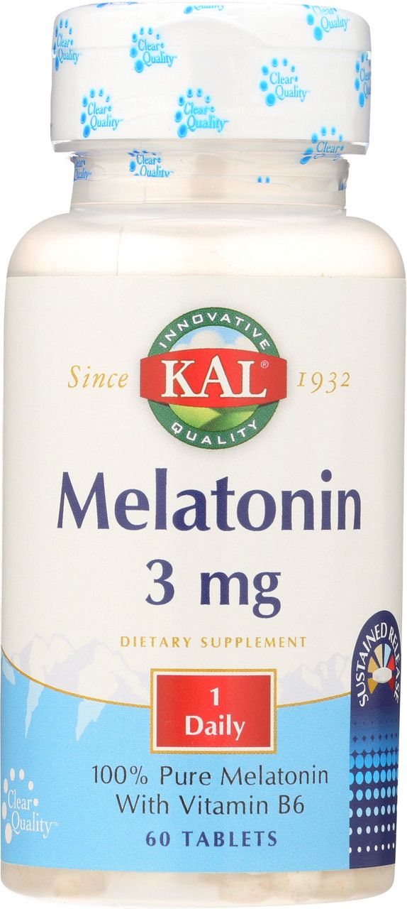 Melatonin Sustained Release 3mg 60 Tablet