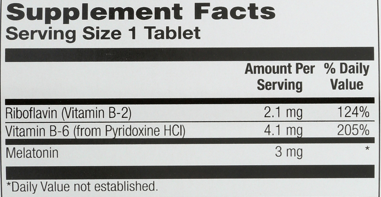 Melatonin Sustained Release 120 Tablet