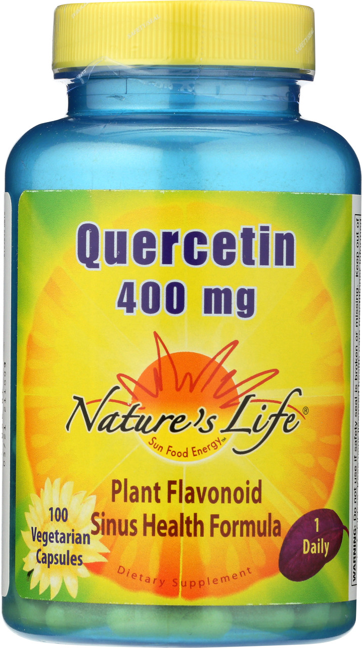 Quercetin, 400mg 100 Vegetarian Capsules