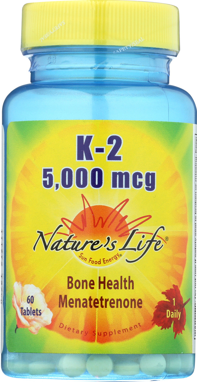 Vitamin K-2 5,000mcg 60 Tablet