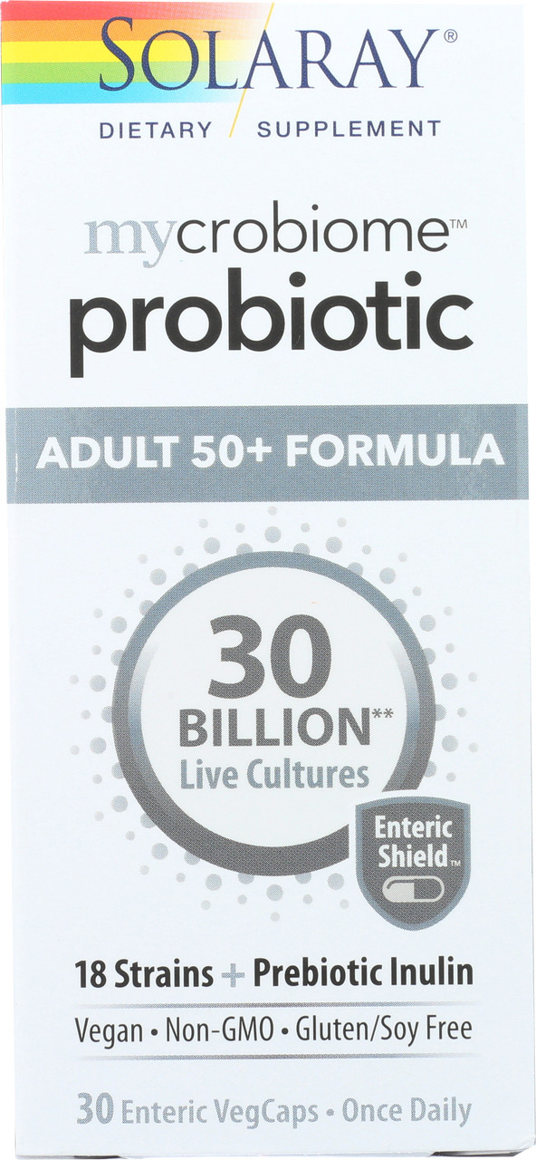 Mycrobiome Probiotic Adult 50+, 30 Bn, 18 Strain Once Daily 30 Enteric Vegcaps