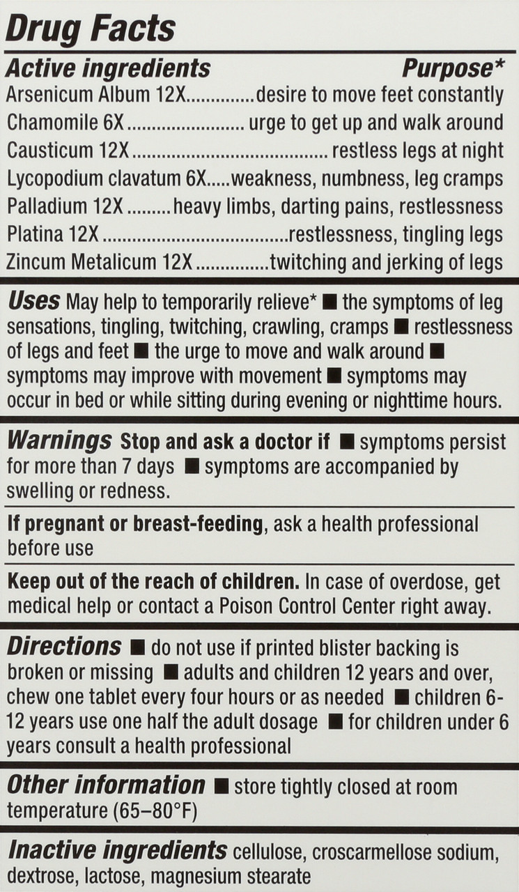 Restless Legs 60 Tablet