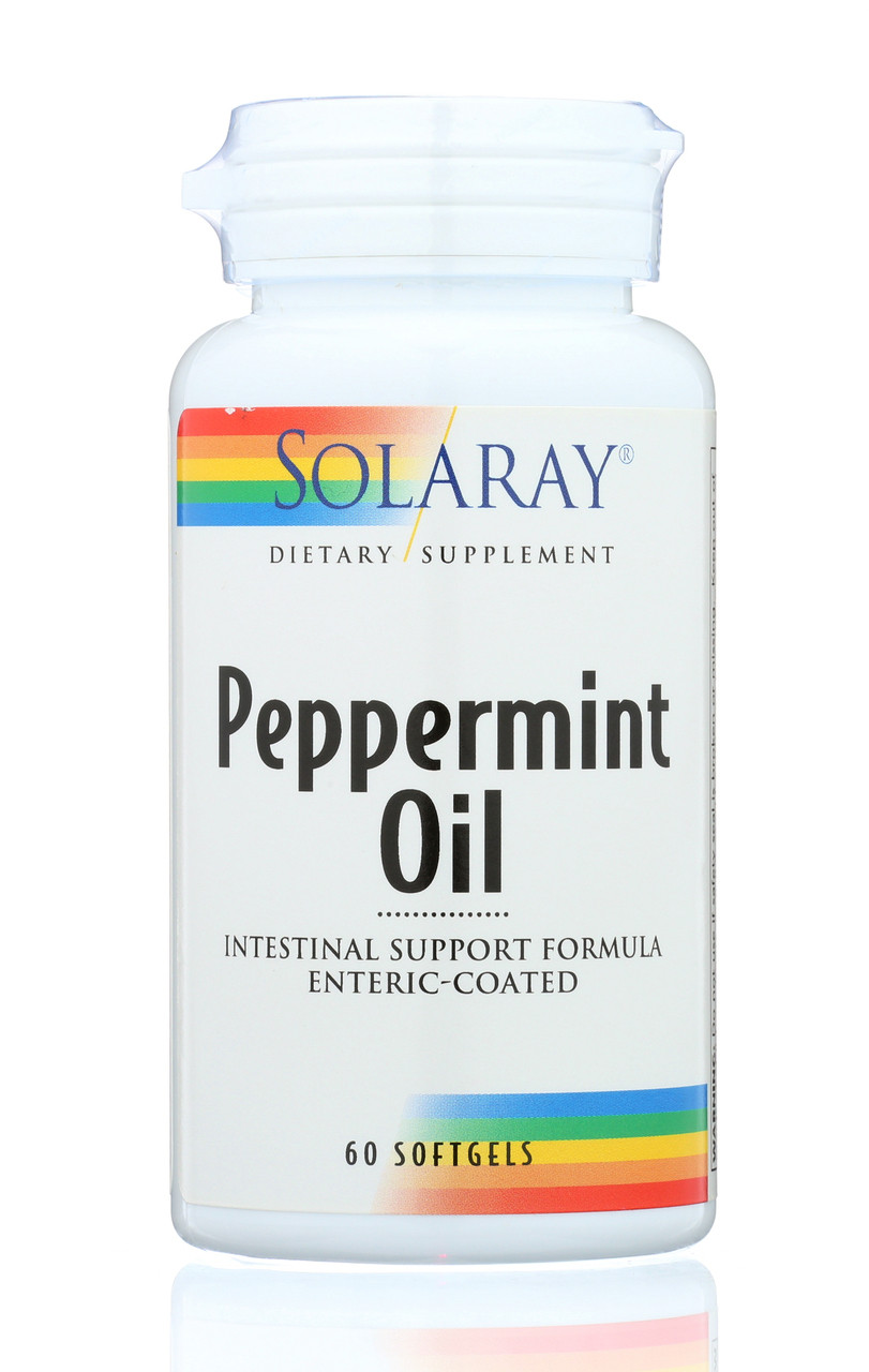 Peppermint Oil, Enteric Coated 60 Softgels