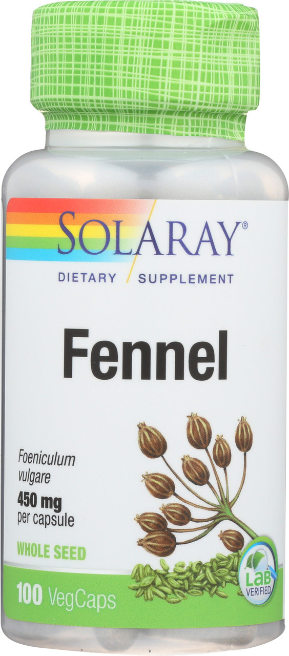 Fennel Seed Whole Seed 100 Vegetarian Capsules