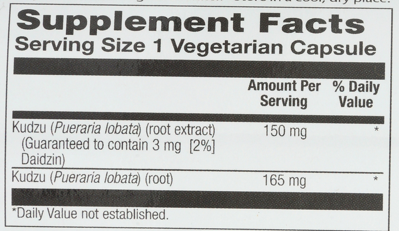 Kudzu Root Extract 60 Vegetarian Capsules
