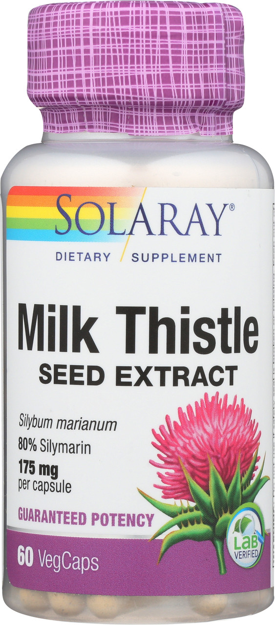 Milk Thistle Seed Extract 175mg 60 Vegetarian Capsules