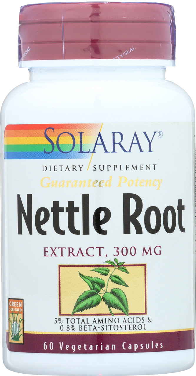 Nettle Root Extract 300mg 60 Vegetarian Capsules