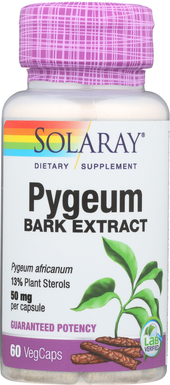 Pygeum Africanum Extract 50mg 60 Vegetarian Capsules
