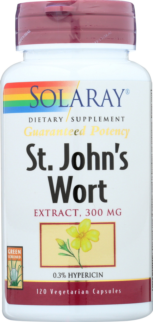 St. John's Wort Aerial Extract 120 Vegetarian Capsules