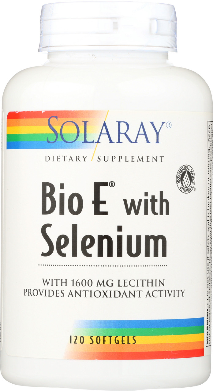 Bio E® With Selenium 120 Softgels 1600mg