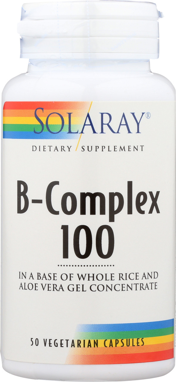 Vitamin B-Complex 100 50 Vegetarian Capsules