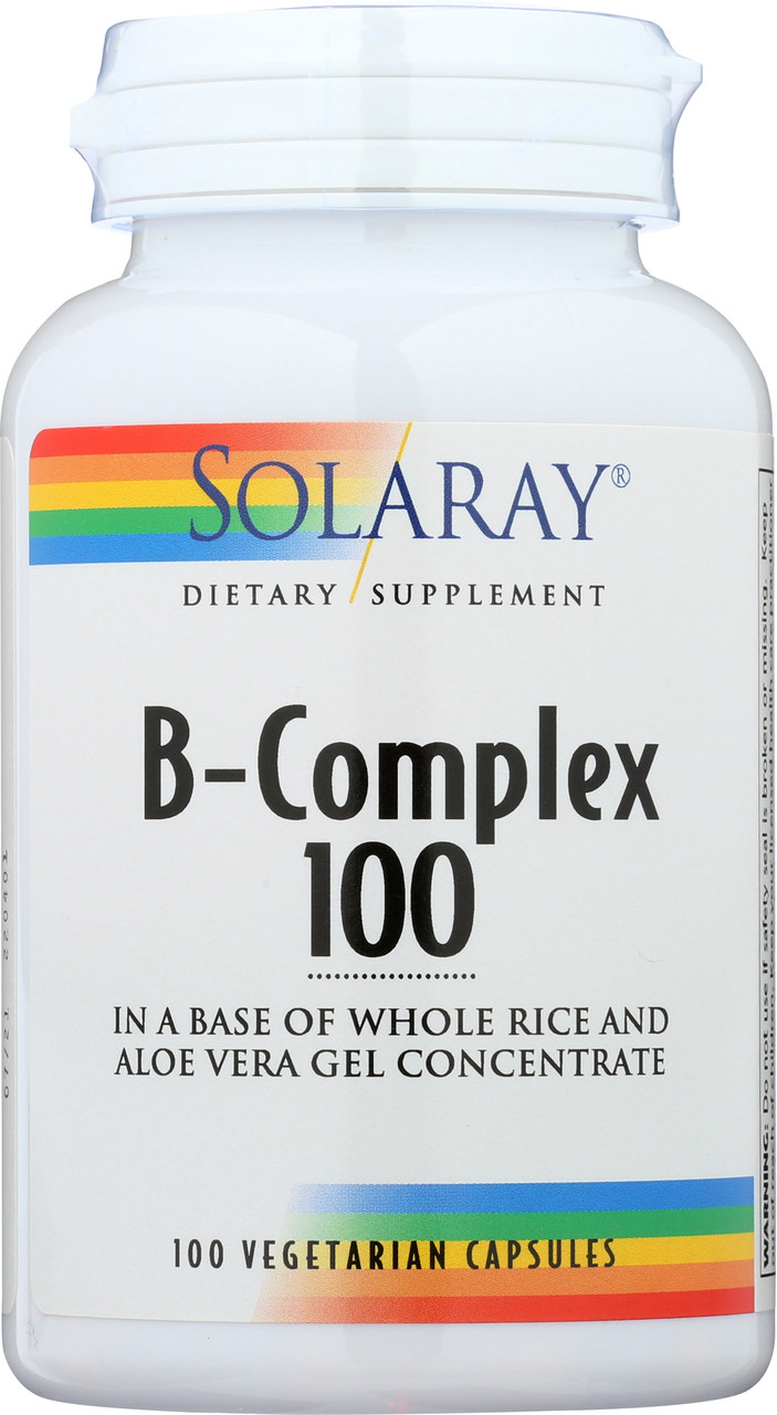 Vitamin B-Complex 100 100 Vegetarian Capsules