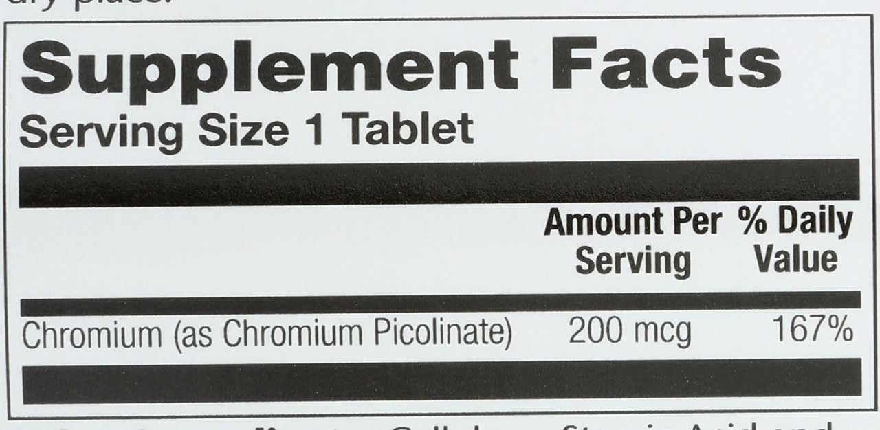 Chromium Picolinate 50 Tablet