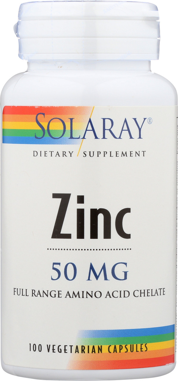 Zinc 50 100 Vegetarian Capsules