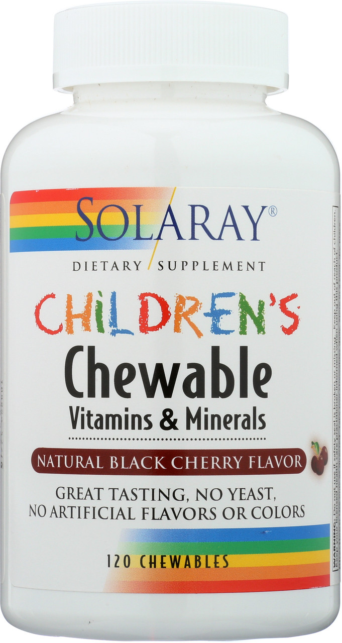 Children's Multi-Vitamin Black Cherry 120 Chewables
