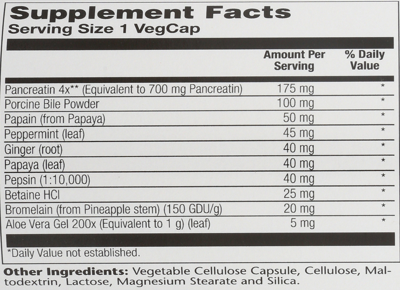 Super Digestaway Digestive Enzyme Blend 180 Vegetarian Capsules
