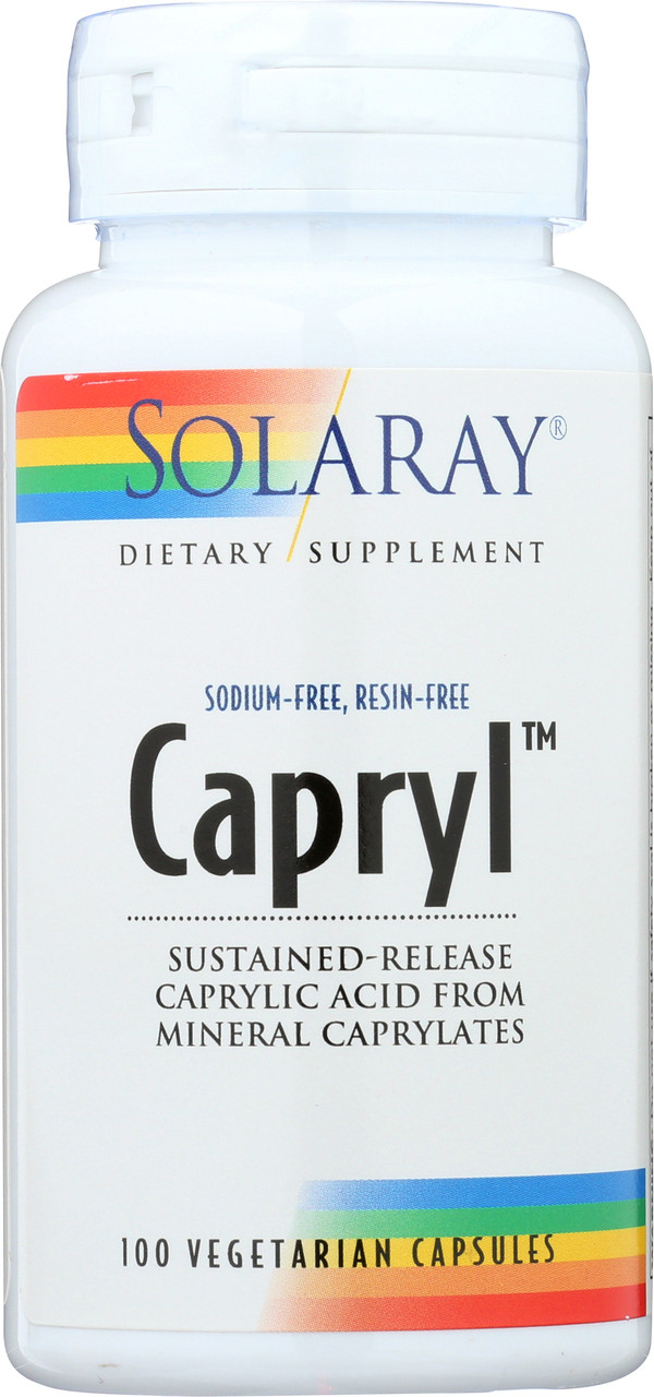 Capryl, Caprylic Acid Formula 100 Vegetarian Capsules