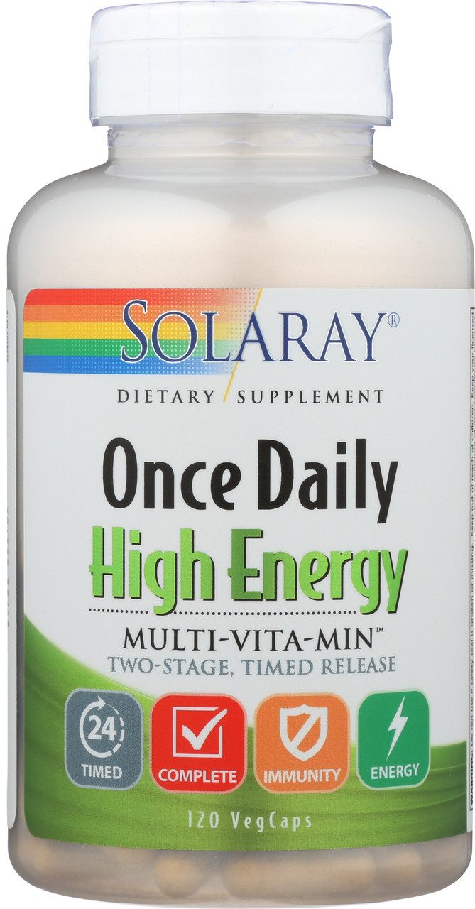 Once Daily High Energy Multi-Vitamin, Two-Stage Timed-Release