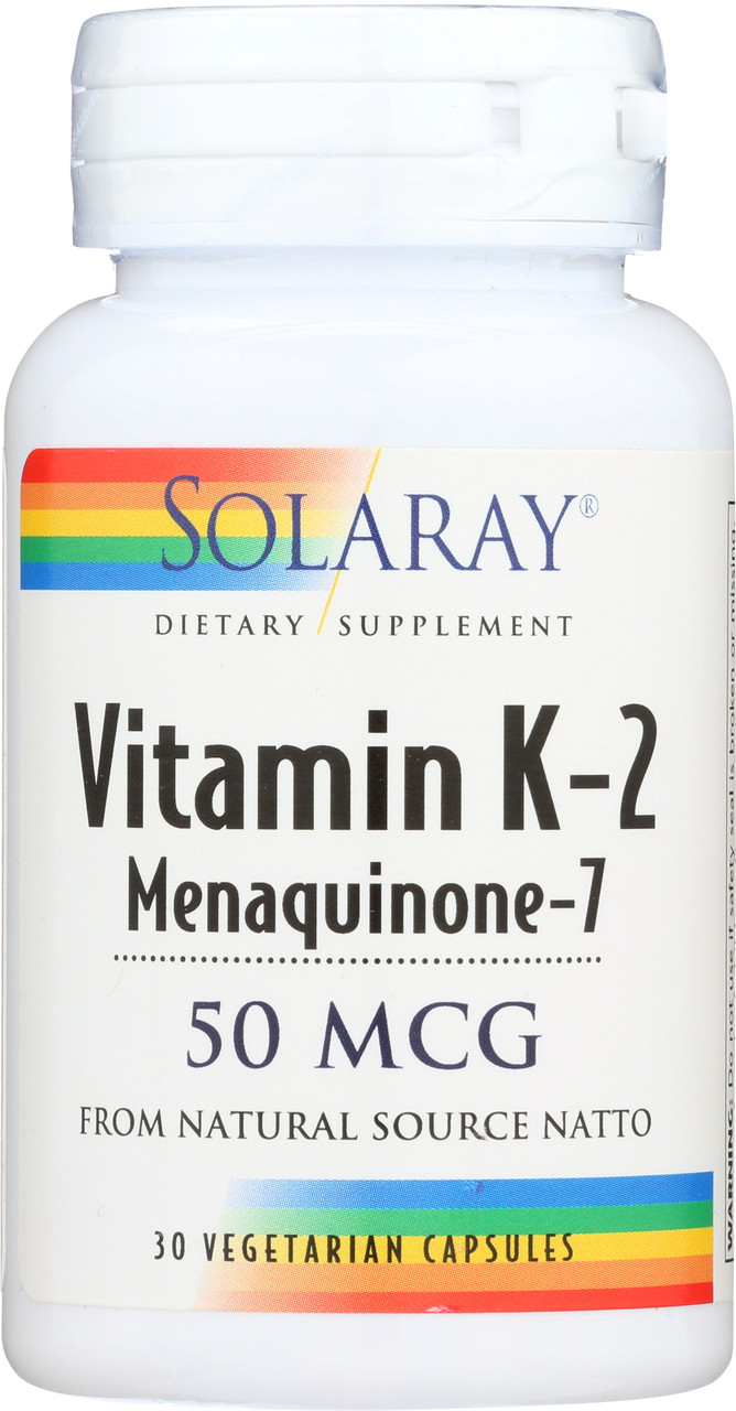 Vitamin K-2, Mk-7 30 Vegetarian Capsules