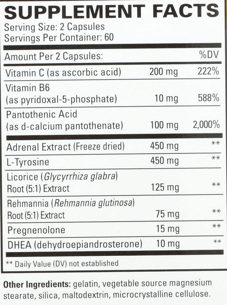 Adrenaplex® 120 Capsules