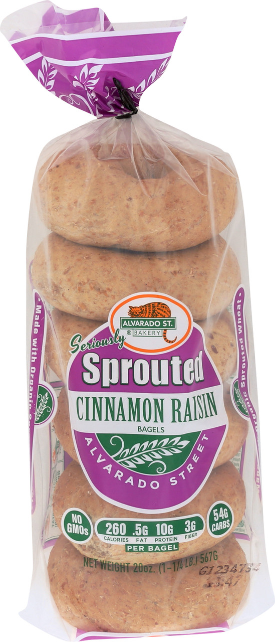 Bagel Sprout Cinnamon Raisin Org3  20 Ounce 1.25 Pound