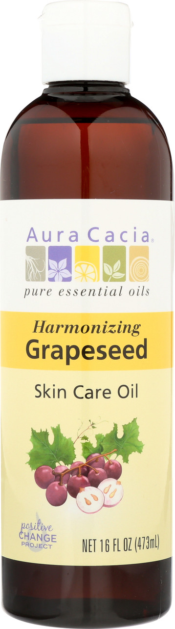 Grapeseed Skin Care Oil Harmonizing Grapeseed 16 Fl Oz  473 Milliliter