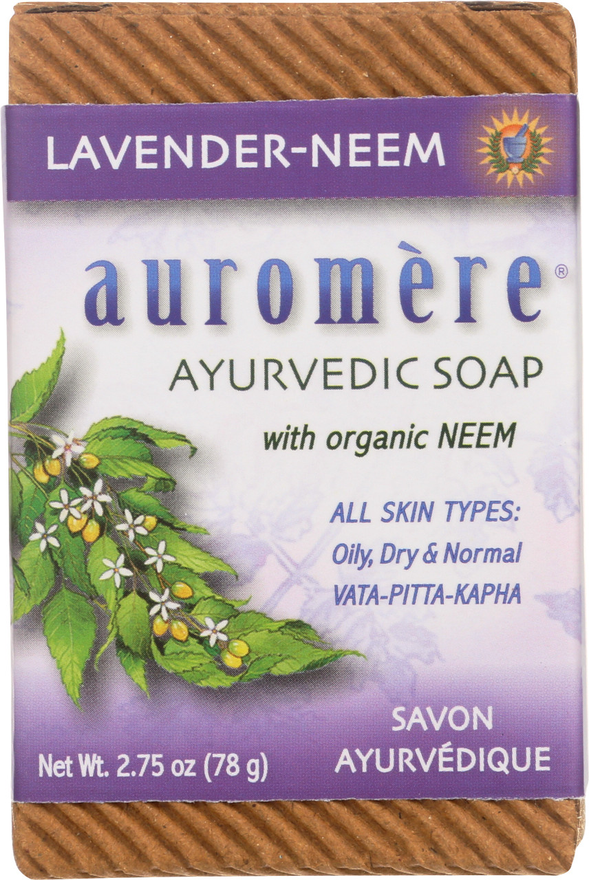 Bar Soap Lavender Neem 2.75 Ounce 78 Gram