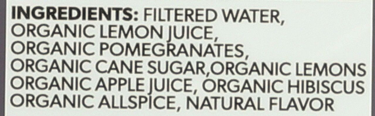 Hibiscus Pomegranate Lemonade  64 Fl Oz  1.89 Liter