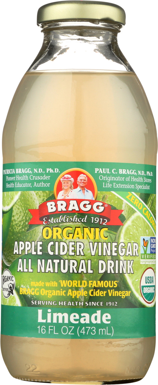 Drink Apple Cider Vinegar Limeade 16 Fluid Ounce 473 Milliliter
