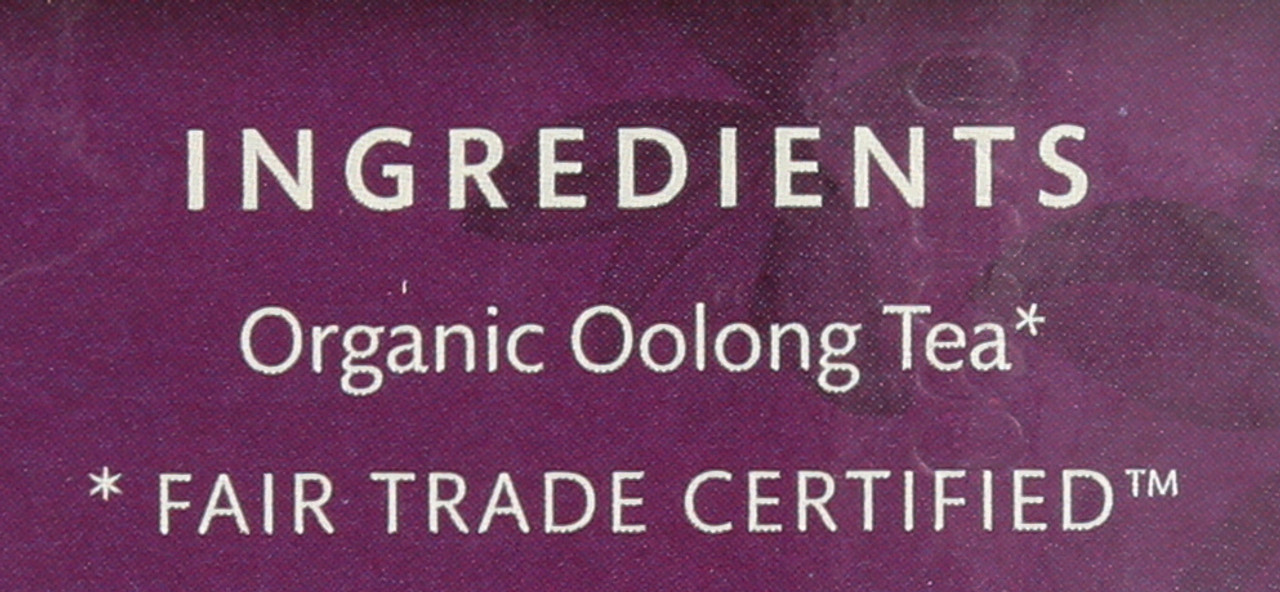 Organic Oolong Tea Oolong - Original 16 Each 1.1 Ounce