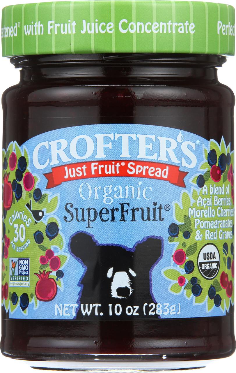 Superfruit® Just Fruit Spread  10 Ounce 283 Gram