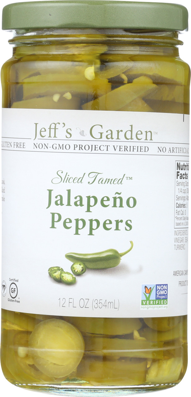 Jalapeño Peppers Sliced Tamed Jalapeño Peppers 12 Fluid Ounce 354 Milliliter