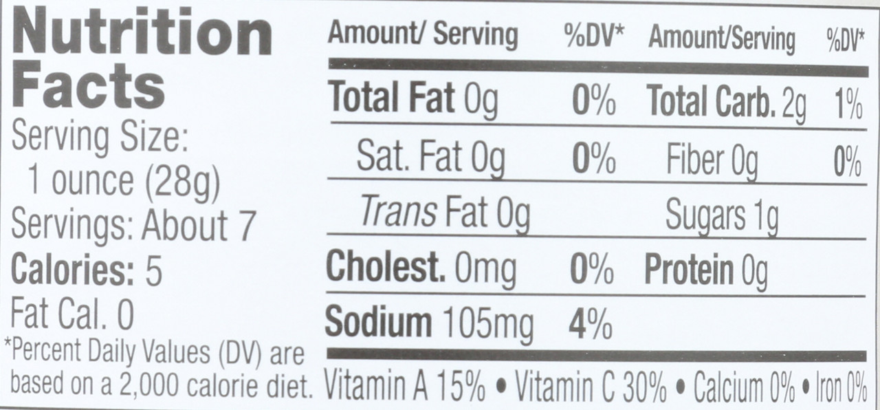 Bell Pepper Roasted Bell Pepper Strips 12 Fluid Ounce 354 Milliliter