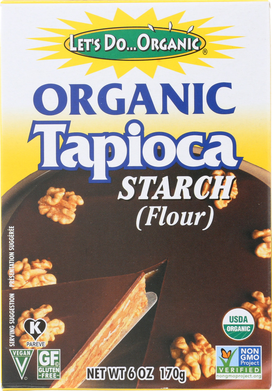 Tapiocal Starch Organic 6 Ounce 170 Gram