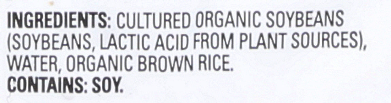 Soy Original Soy Tempeh Organic 8 Ounce 227 Gram