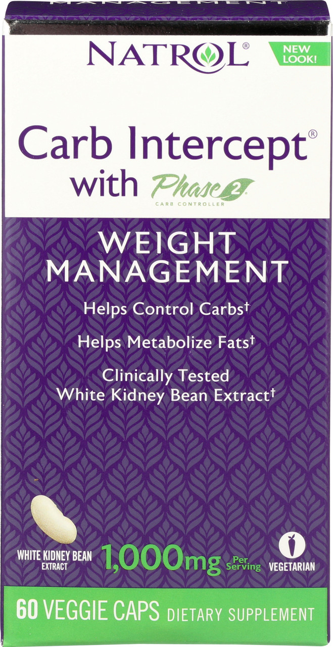 Vitamin/Supplements White Kidney Bean, Carb Intercept 60 Each