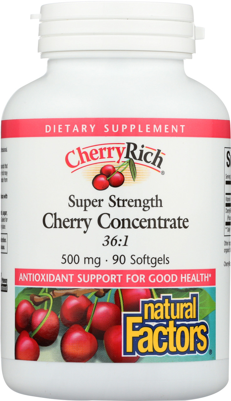 Cherryrich® Super Strength 500 Mg Cherry Concentrate 36:1 90 Count