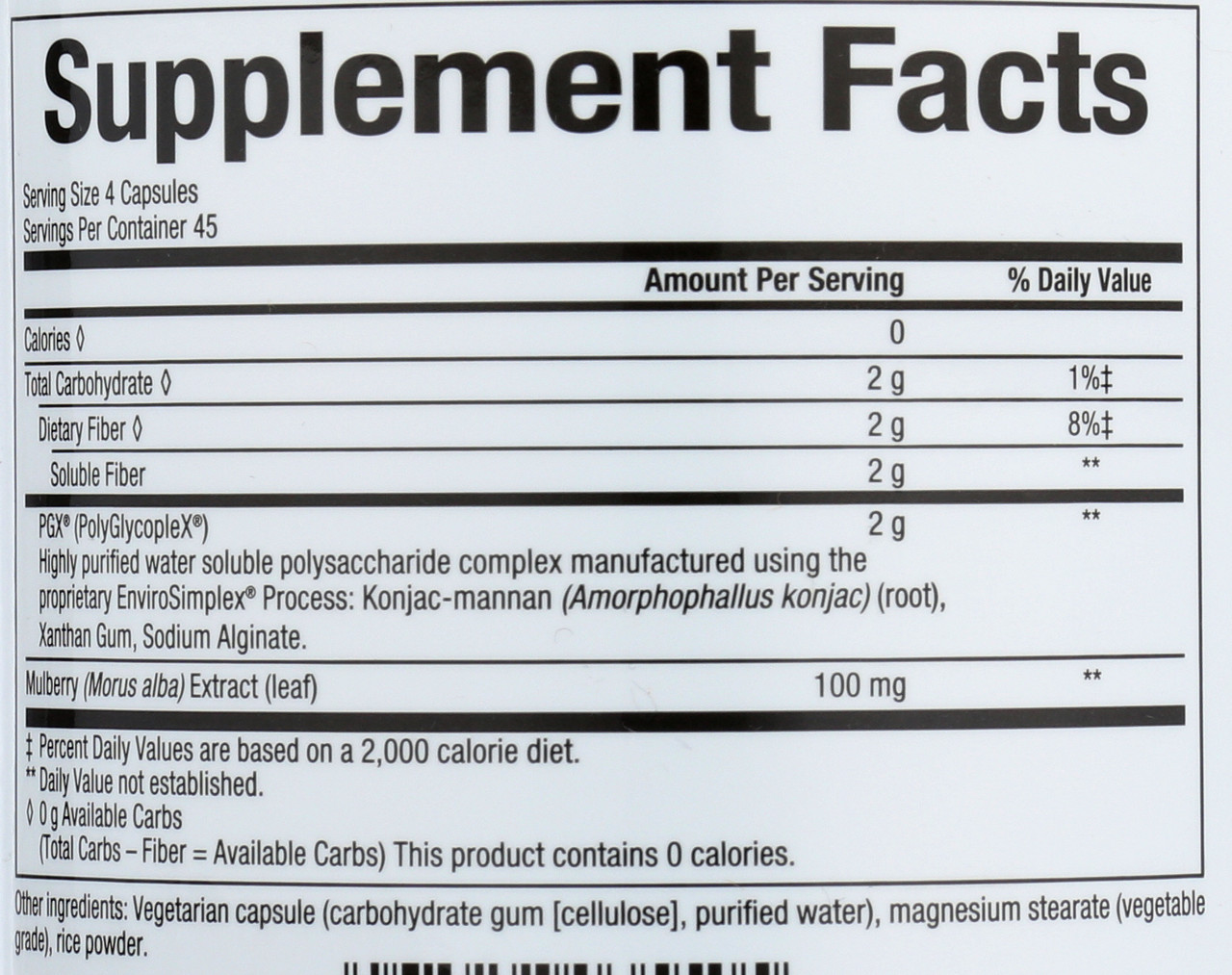 Wellbetx® Pgx® Plus Mulberry Wellbetx® Plus Mulberry 180 Count