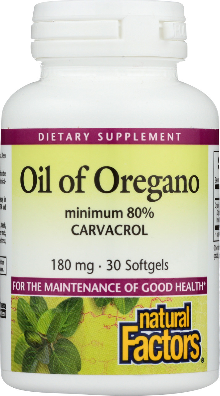 Oil Of Oregano 180 Mg   30 Count