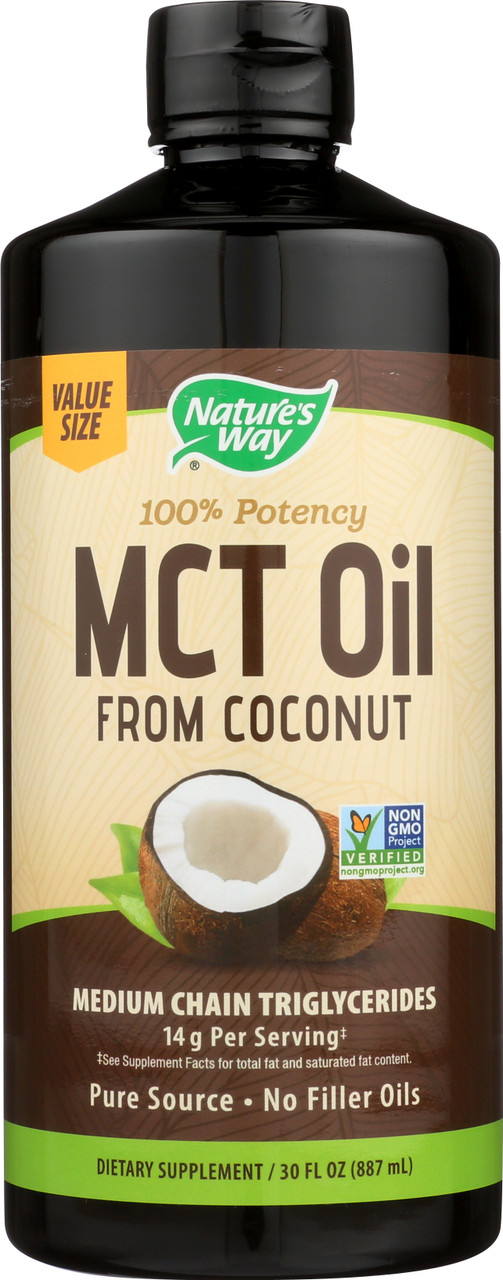 100% Mct Oil General Health 30 Fluid Ounce 887 Milliliter