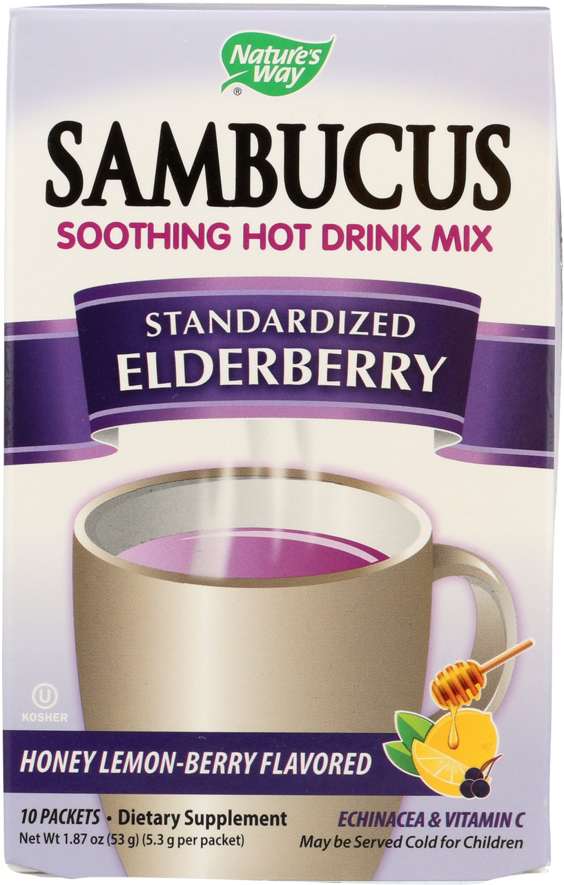 Sambucus Hot Drink 10X5.3G Pkt Immune 10 Count 1.87 Ounce