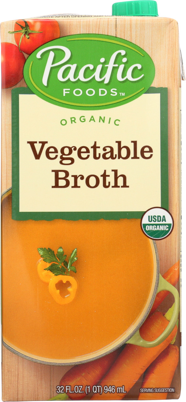 Broth Vegetable 32 Fluid Ounce 1 Quart